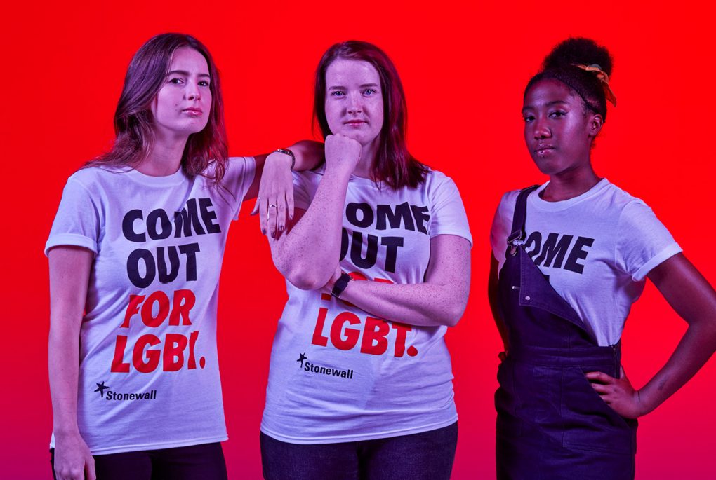 Stonewall Come Out for LGBT campaign