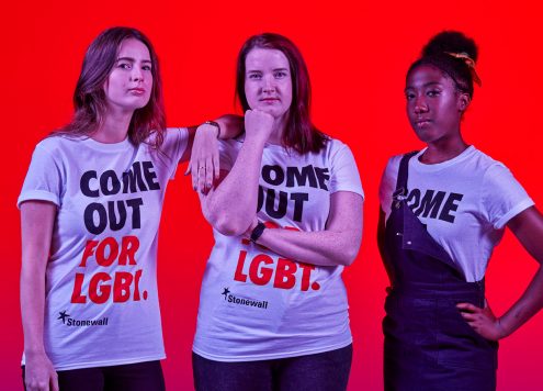 Stonewall Come Out for LGBT campaign