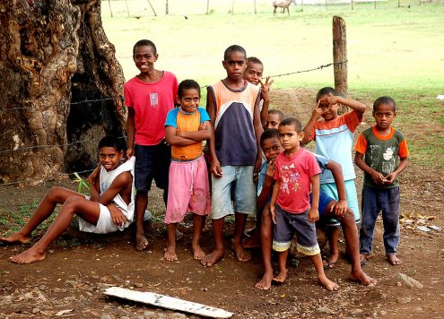 Fijian children