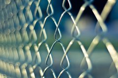 Chainlink fence prison