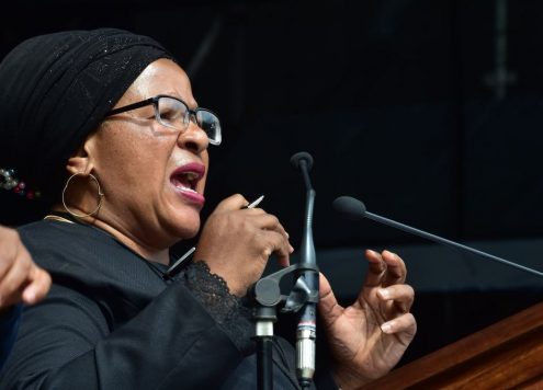 Winnie Mandela - South African activist and wife of Nelson Mandela