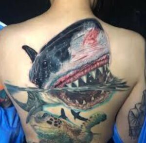 Shark tattoo